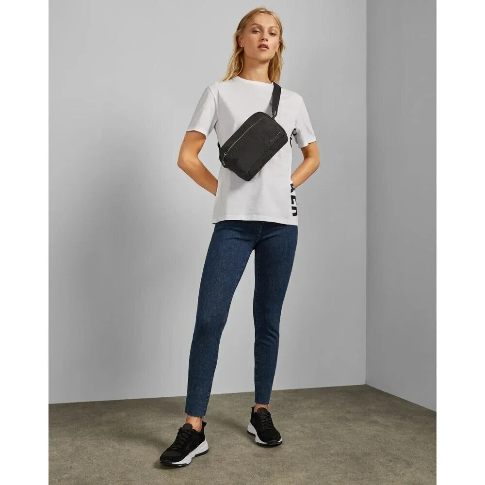 Ted Baker Women Blue Magolo Raw Hem‎ Skinny Jeans 32
